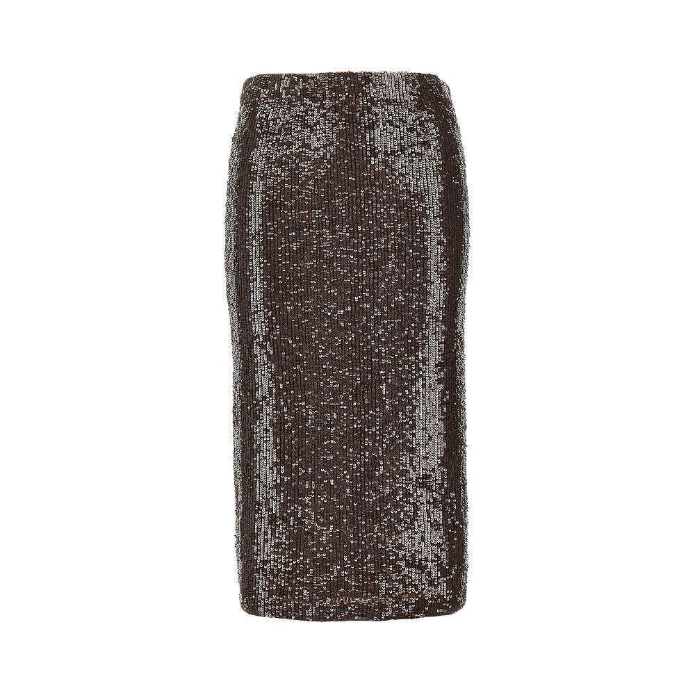 P.A.R.O.S.H. Sequinned Midi Skirt